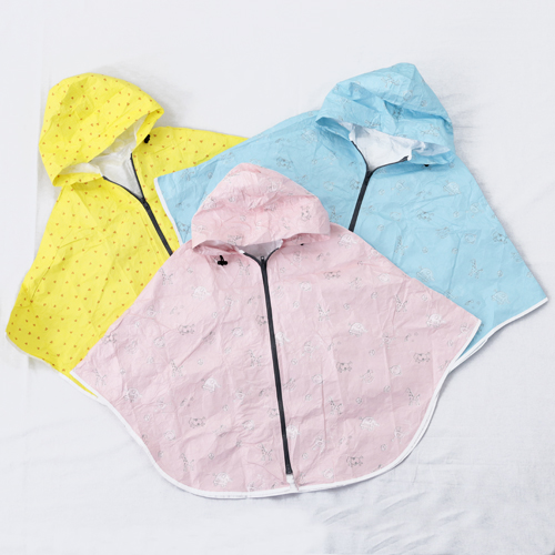 Finished - Tyvek) three kinds of infant poncho raincoat