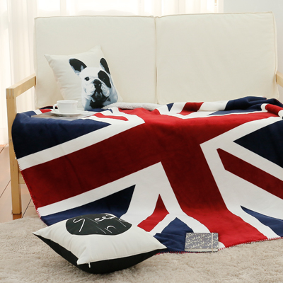 Yunieonjaek flannel blanket) United Kingdom flag