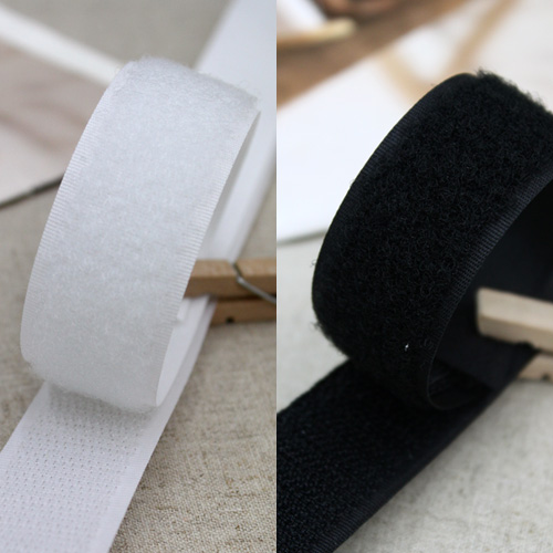 Velcro Velcro Black White 25mm 50mm 2 colors