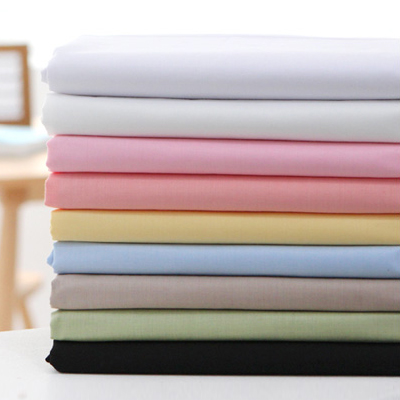 Cotton Fabric Blend Plain Fabric Blending Series 10 Types Half yard