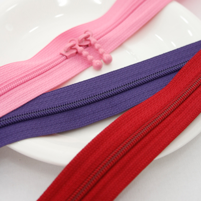 Color Zipper 2 yard No. 4 Pink 3 types