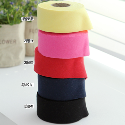 Daimaru bias tape 40 count double-sided solid ver3 5 kinds