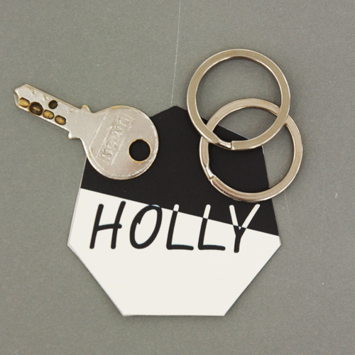 Oring Oring flat key ring 2Piece subsidiary materials key ring 25mm 2 types