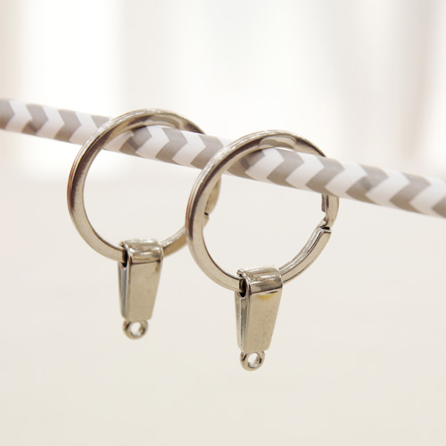 Oring Oring Flat Keyring Keychain 25mm 2Piece