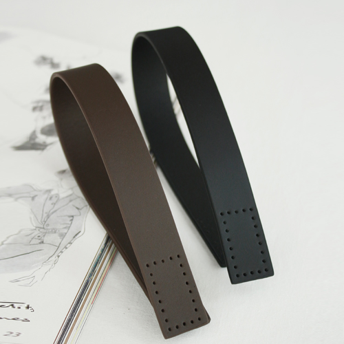 Bag strap 65cm simple leather handle L 2 types