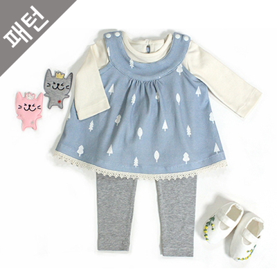 Patterns Children Blouse T shirt Infant Set P390