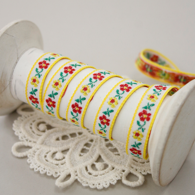 Material for making cotton string flower yellow mask strap