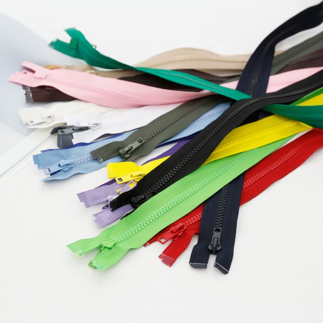 17 kinds of 60cm plastic zippers