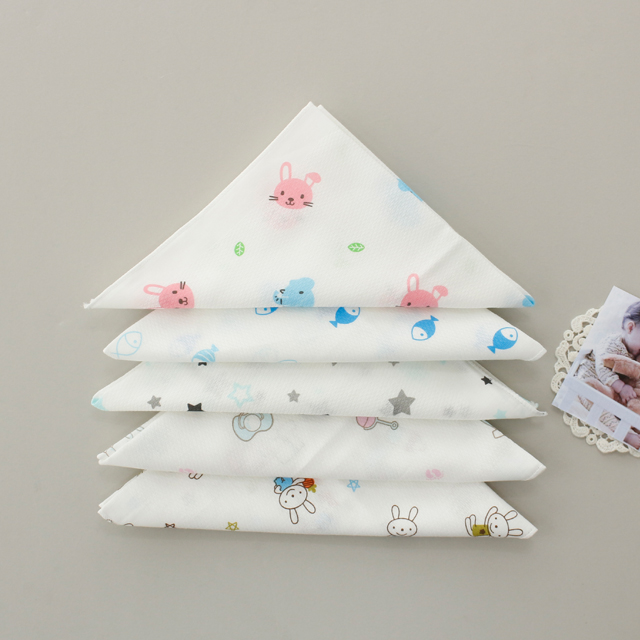 Finished products) embossed gauze handkerchief (5 types) NO.2