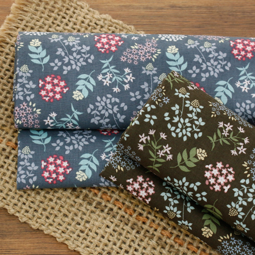 2 types of small flower gardens with 20 count plain weave fabric