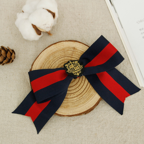 Ribbon Tape Navy Red Ribbon 3yard Cotton Herringbone Ribbon 10mm