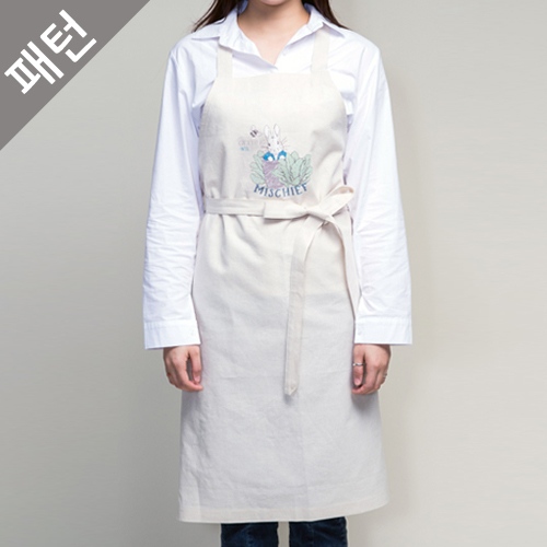 Making clothes Women's apron making clothes pattern P943