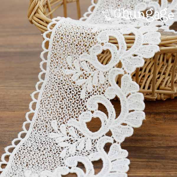 Lace Fabric Embroidery Chemical Lace Cloth 021 Cassiopeia 2 Types