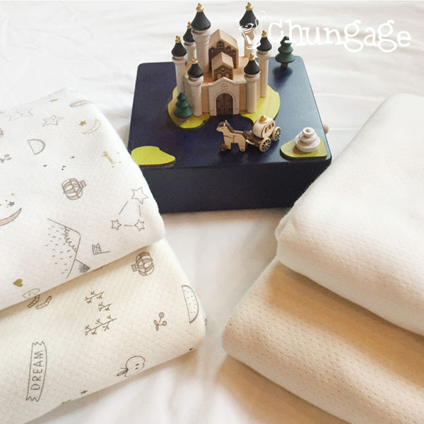 Wide Width Organic Double-Sided Jacquard Daimaru Jacquard Momoland 4 Types