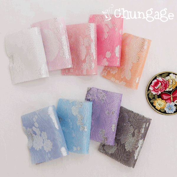 Hanbok fabric, kkaekkicheon, yangdan, embroidery fabric, doll, puppy clothes, making, daebak, wanjaeunjik, 9 kinds