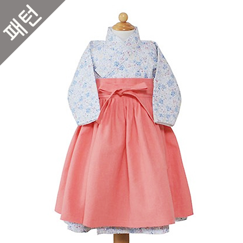 Making clothes Children's pattern Children's Hanbok making P404