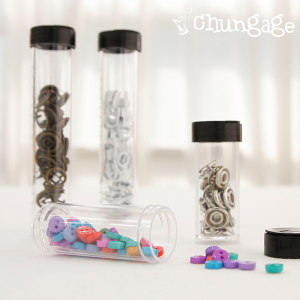 Needle box 2 set French embroidery hand needle box small storage transparent case small