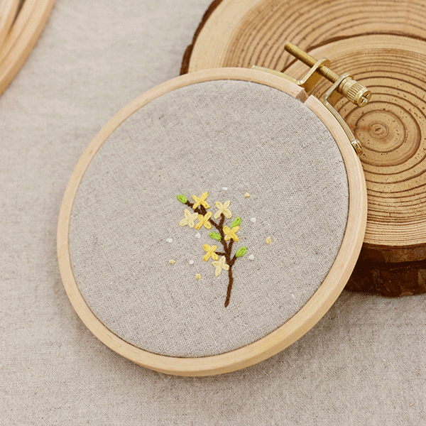 French embroidery frame primium embroidery frame wooden round frame no. 1 11cm