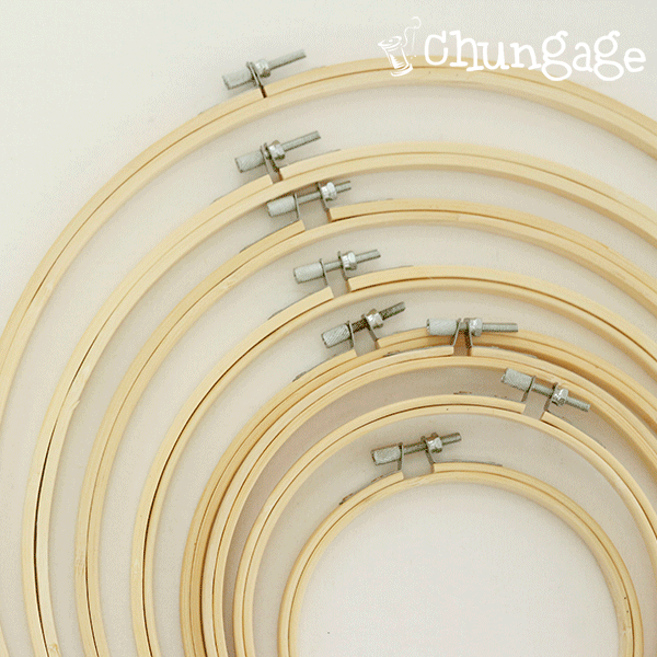 French embroidery frame embroidery frame bamboo circular frame No. 1
