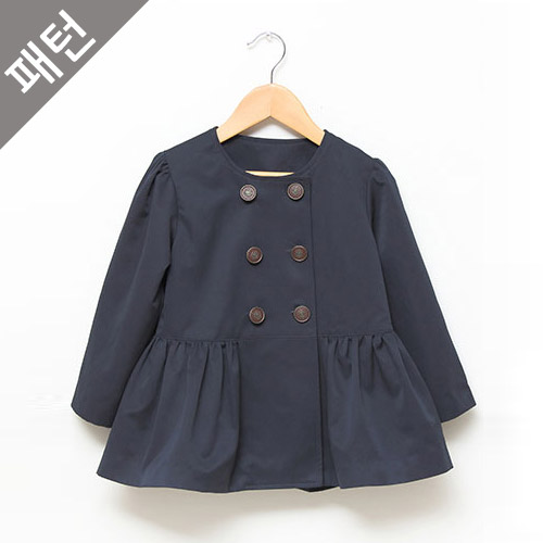 Clothing pattern Clothing pattern Children's coat P474