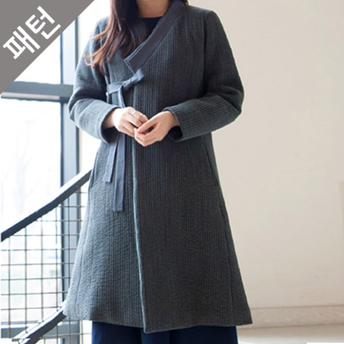 Clothing making clothing pattern women's durumagi clothing pattern P1004