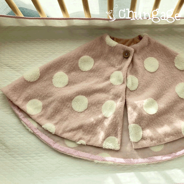 Wide Width napping knit jacquard dot bebe 4 types