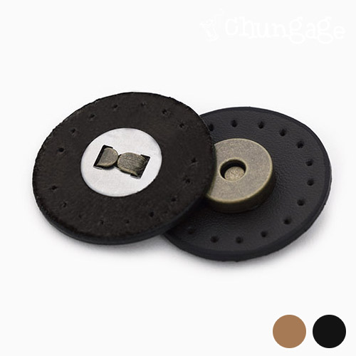 Round Sashimi Magnetic Button Bag Fastening 3cm 2 Types