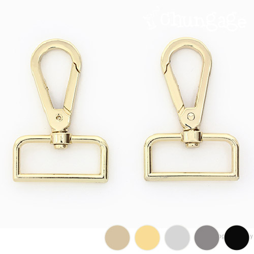 Bag Link Set Basic 32mm 2 Pieces Gold