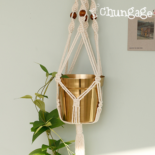 Macrame Plant Hanger Making Set DIY KIT Hobby Beginner's Package Kit