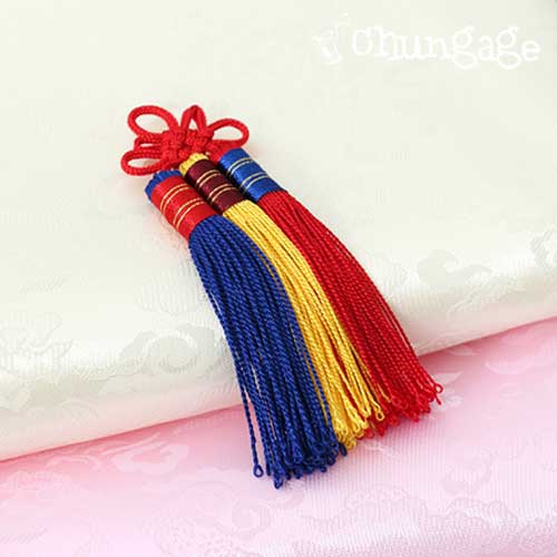 Hanbok Children's three-color knot decoration for rock decoration
