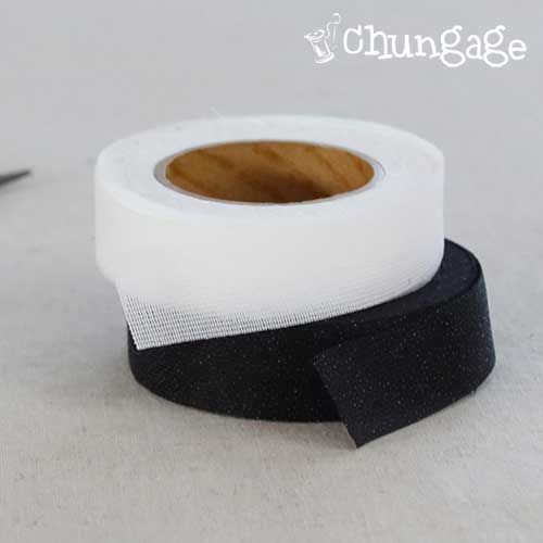Adhesive tape interlining zipper only 36224