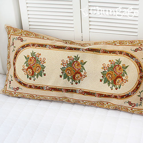 Cut paper ethnic style sha texture antique 2 cushion 115cm x 57cm