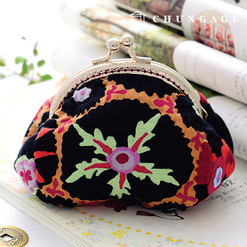 Quilt Package DIY Kit Glamorous Flower Coin Purse CH-615075