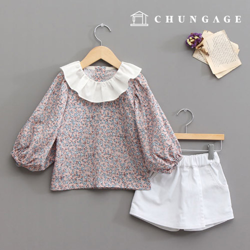 Clothes Pattern Children's Blouse Clothes Pattern P1228