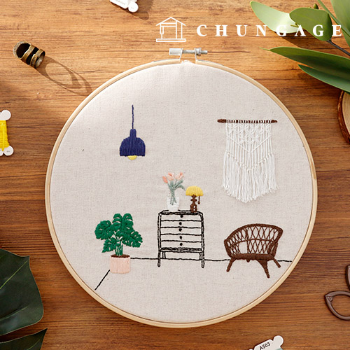 French Embroidery Package DIY Kit Macramé CH511209