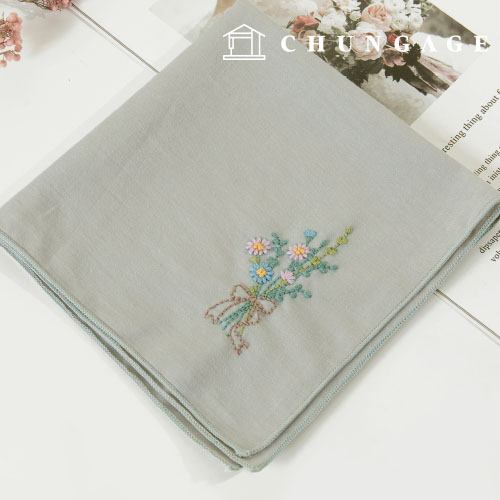 French Embroidery Package DIY Kit Handkerchief Delicate Scent CH513511