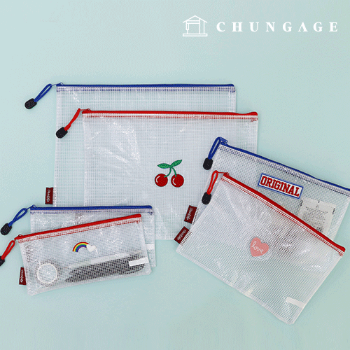 Transparent Pouch Waterproof PVC Pouch Mini Pouch Kindergarten Daycare supplies