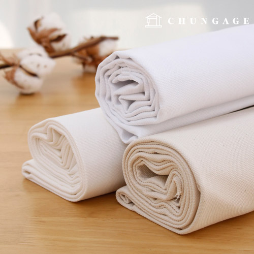cotton canvas fabric 10 count Wide Width pure cotton Cotton Cloth Basic Plain Fabric fabric Wide Plain 3 types Hanma