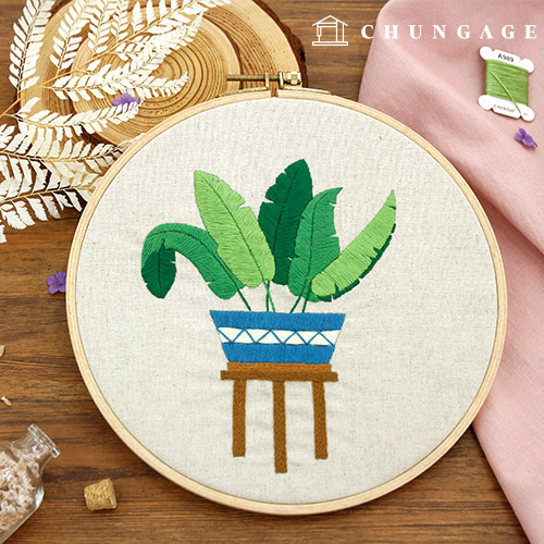 French Embroidery Package DIY Kit Botanical CH511118