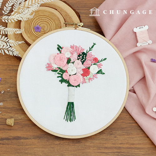 French Embroidery Package DIY Kit Flower Laugh Flower CH511162