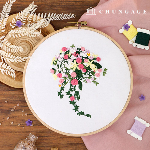French Embroidery Package DIY Kit Flower Fragrant Star CH511163