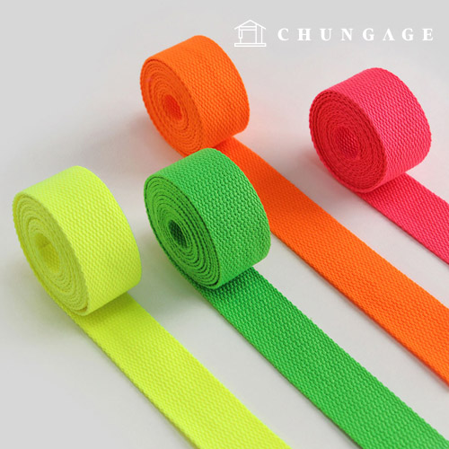 Waving Strap Sherbet Webbing Strap 30mm Neon Color 4 Types