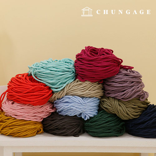 Macrame material thread Color piping string 2 yard