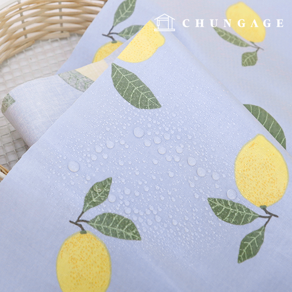 Waterproof fabric Nordic fruit fabric laminate TPU waterproof fabric Lemonade