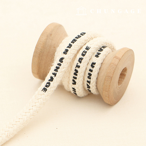 string Cotton string Urban vintage udon string Natural mask strap making material