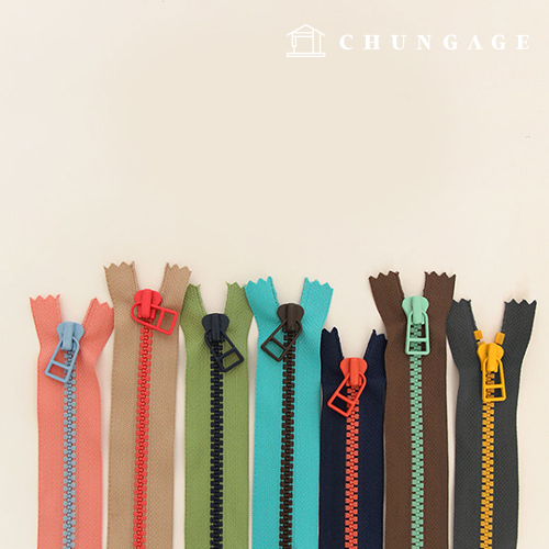 15cm Zipper Two Color No.5 7 Types