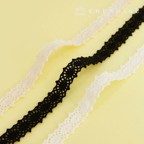 Lace Fabric Torsion Lace 032 Ashley Mask Necklace Line Strap Making Materials