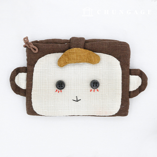 Quilt Package DIY Kit Monkey Mini Wallet CH-613367