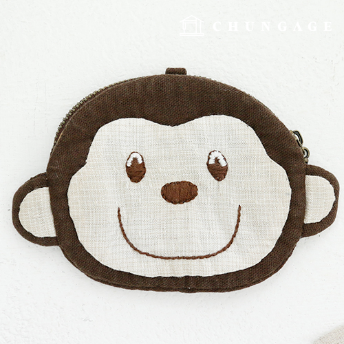 Quilt Package DIY Kit Monkey Coin Purse CH-611778