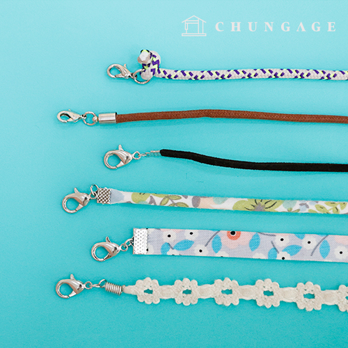 Mask Strap Making Materials Necklace Link 2-piece O-ring type